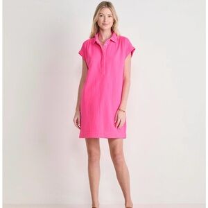 Vineyard Vines Margot Gauze Shirtdress